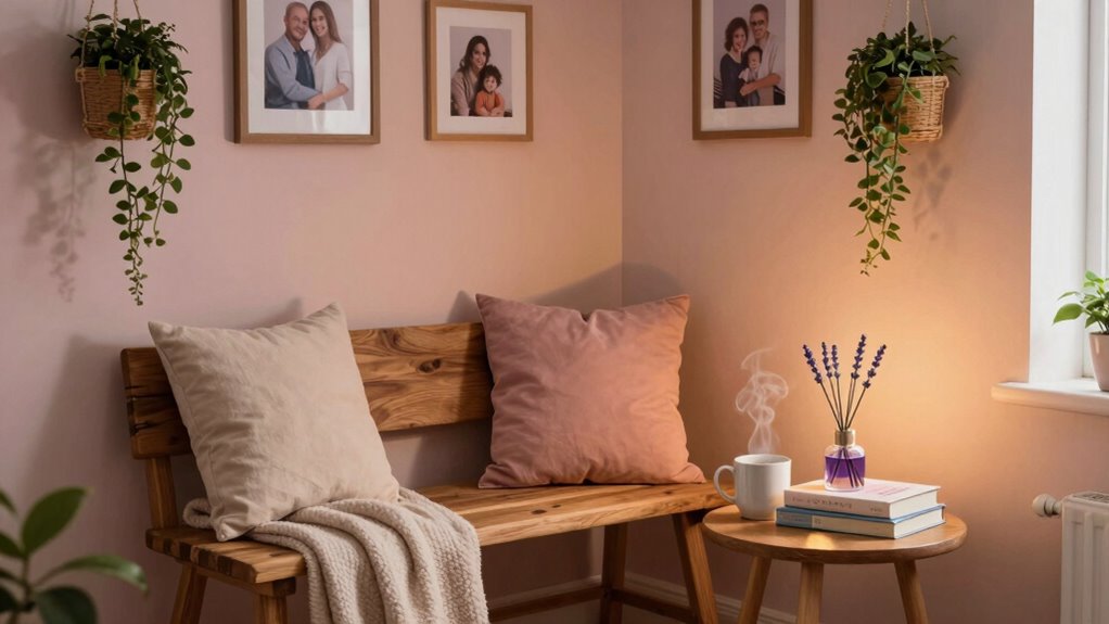 create a caregiver relaxation space