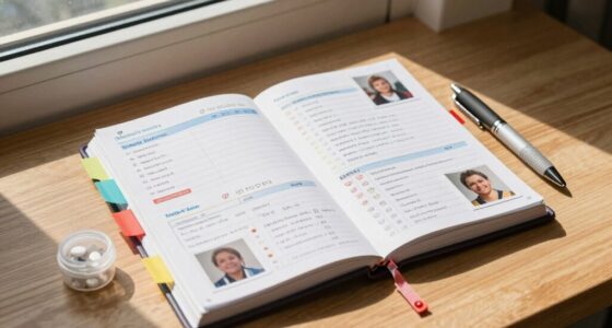 create a medical care notebook