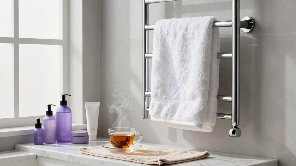 create a relaxing bathroom routine