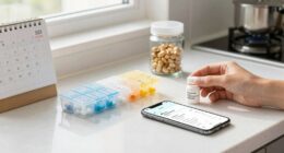 create consistent medication schedule