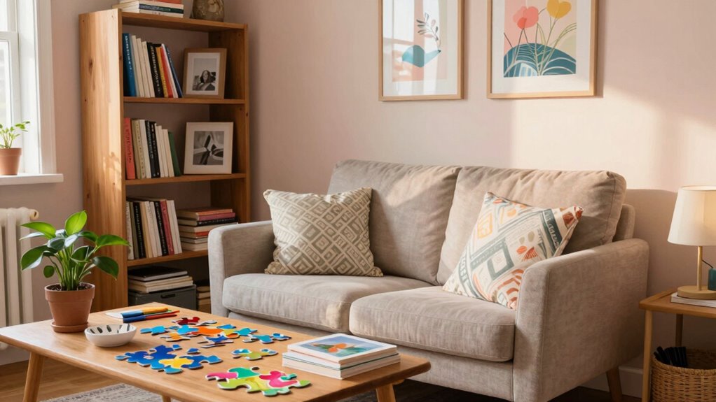 engaging senior activity space