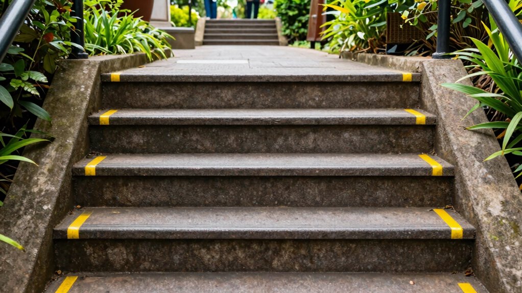 enhance outdoor step safety