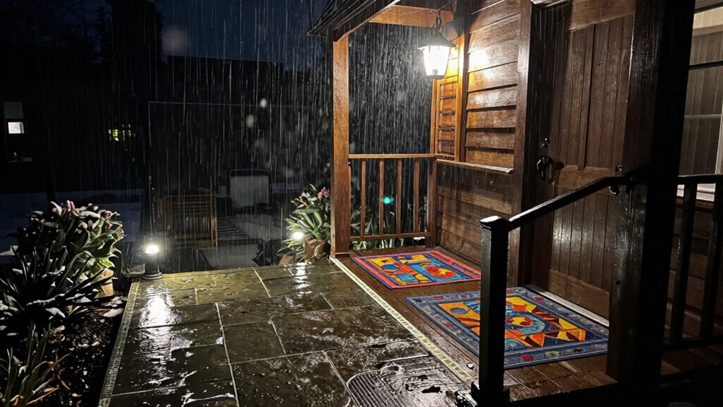 ensure safe entryway conditions