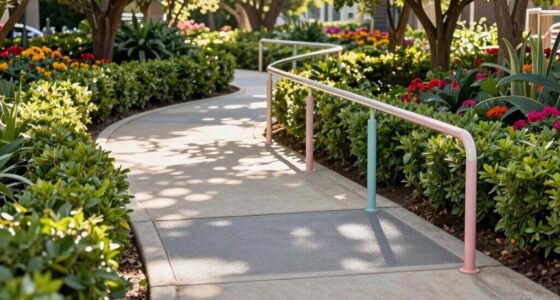 ensure safe outdoor walkways