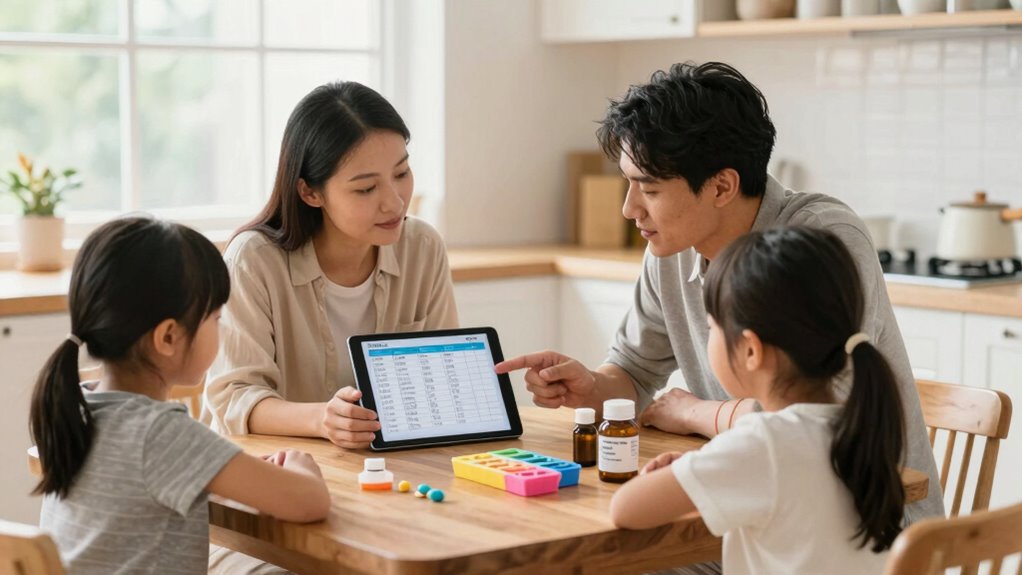 family medication management practices