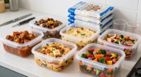 freeze meals ahead of time
