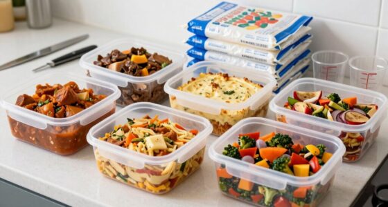 freeze meals ahead of time