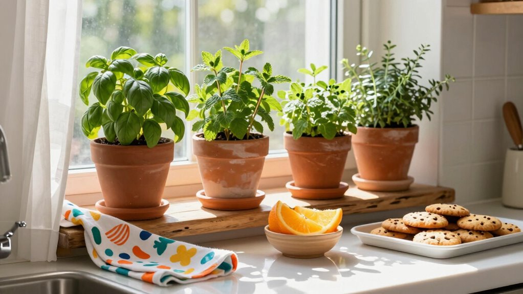 gardening and aromatherapy routines