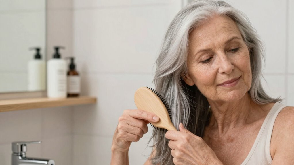gentle care for aging hair