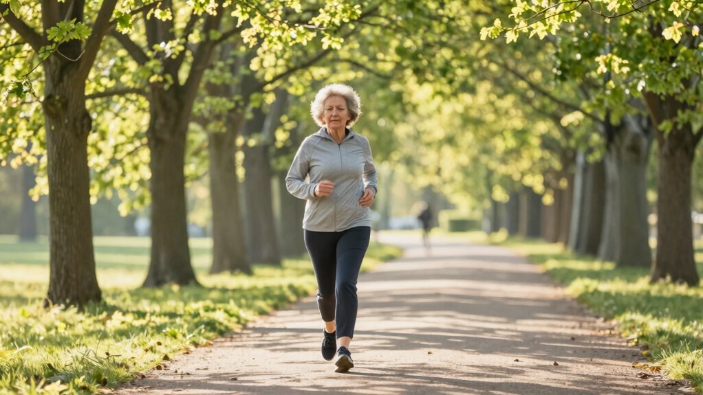 healthy aging through walking