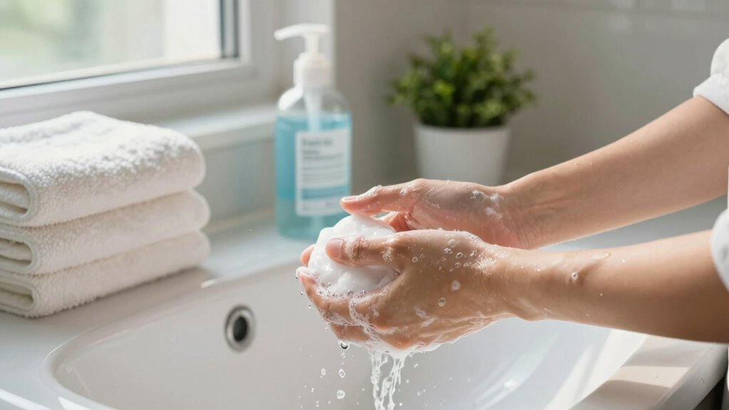hygiene and disinfectant routines
