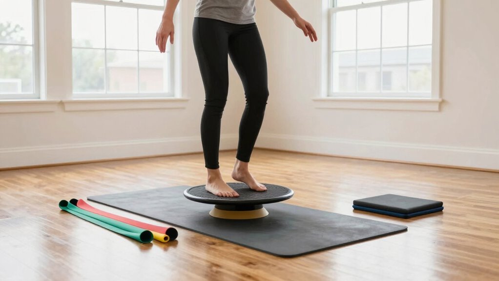 indoor balance walking routine