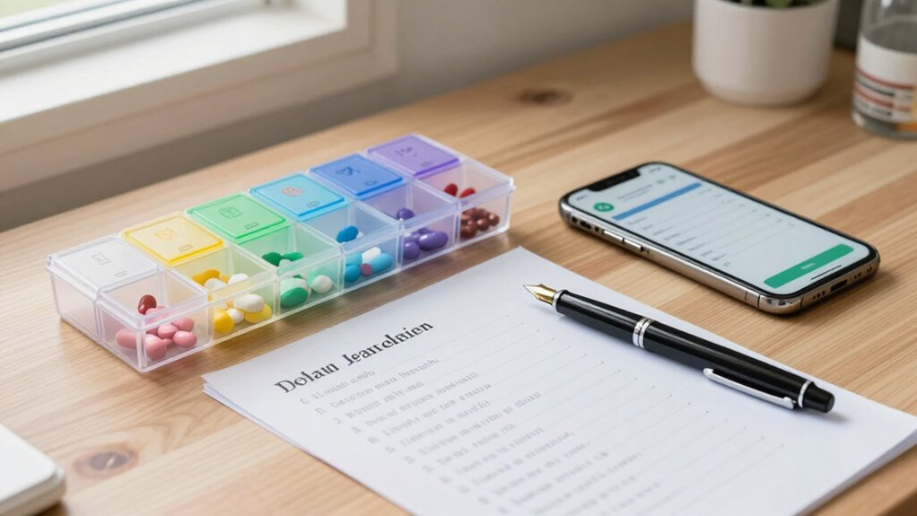 maintain medication list regularly