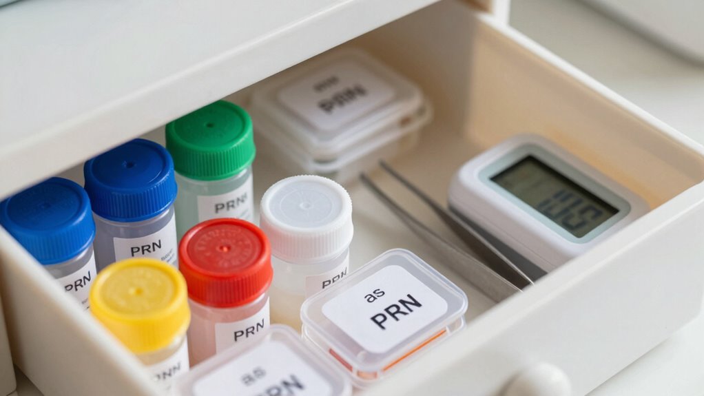 managing prn medication schedules