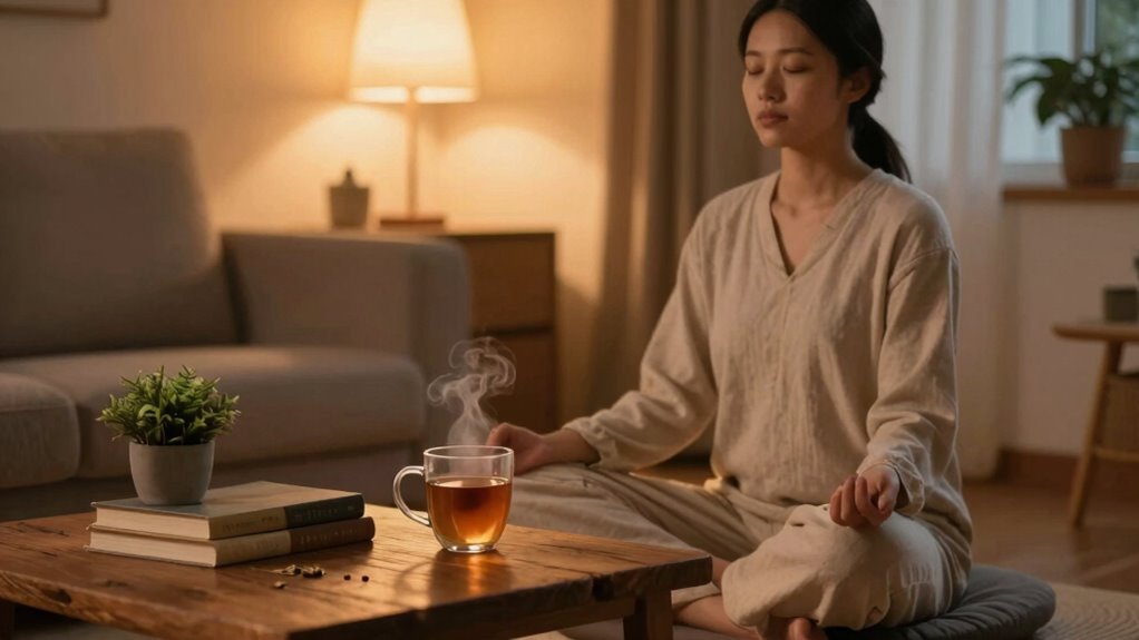 mindful relaxation and nourishing routines