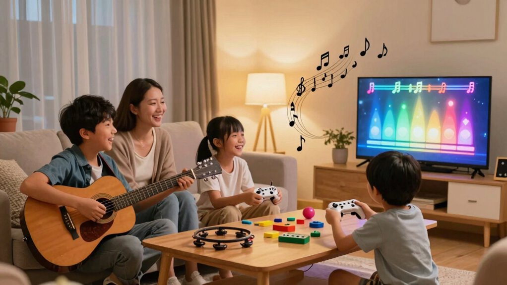 music and games foster connection