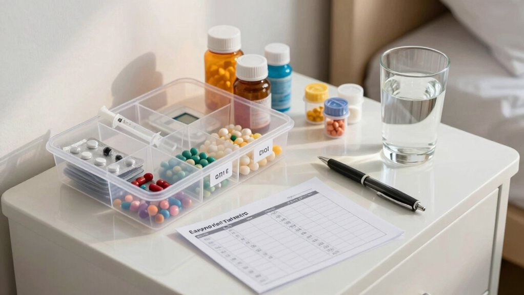 organize medications post discharge