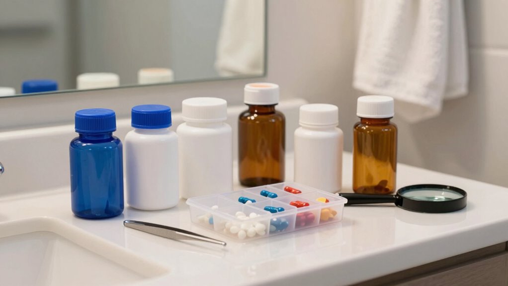 organized medication storage practices
