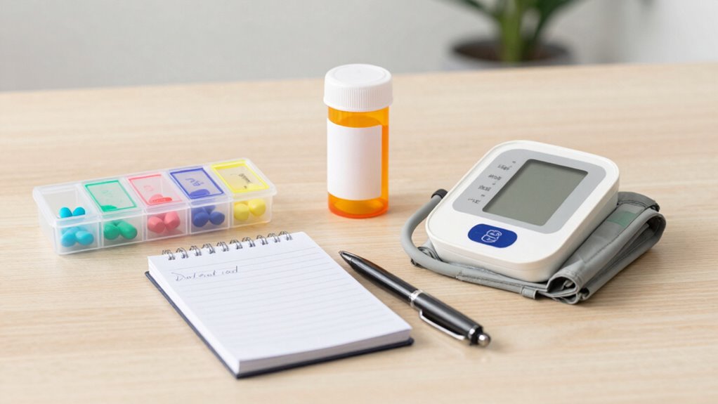 prepare medication list and questions