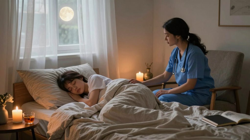 prioritize sleep and routine