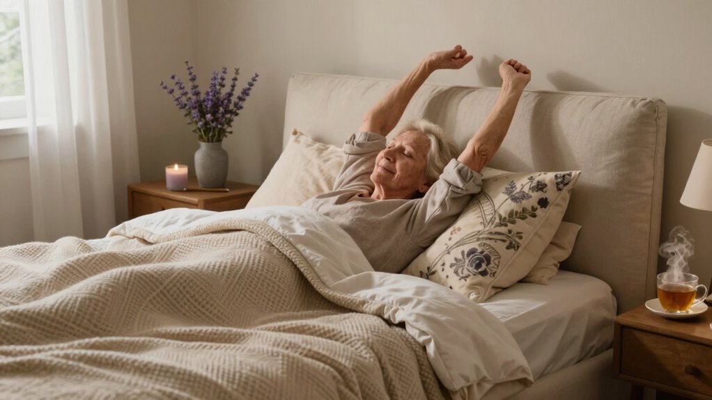 promoting restful senior sleep