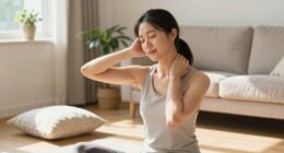 quick home caregiver stretches