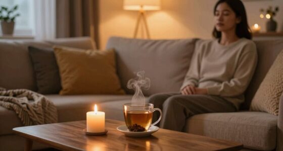 relaxing caregiver evening routine