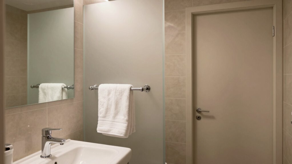 respectful bathroom privacy measures