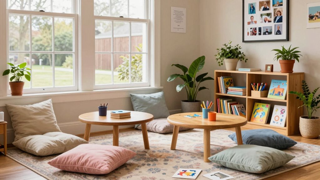 safe comfortable activity space