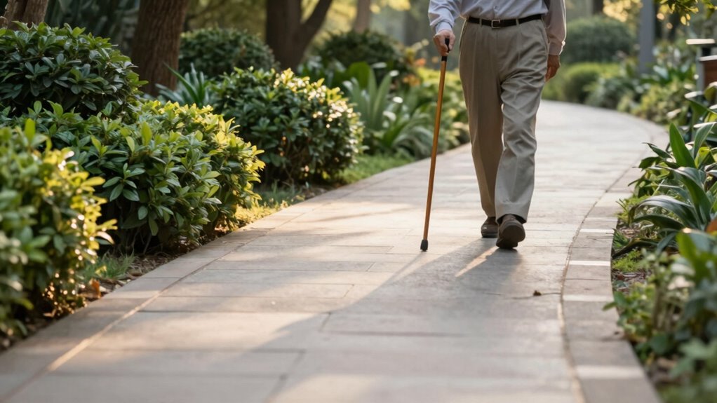 safe senior outdoor pathways