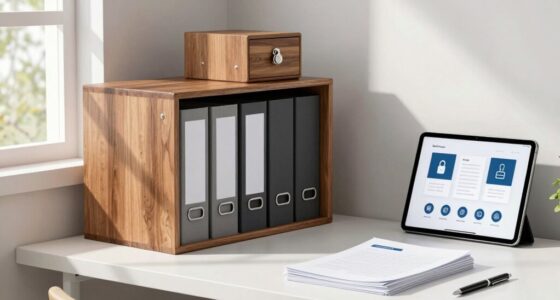 secure family documents access