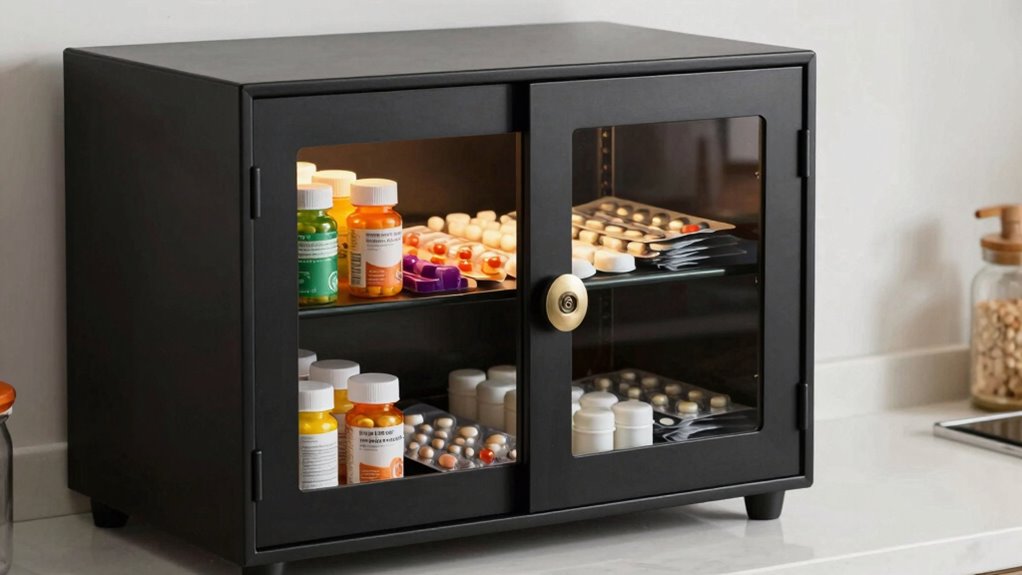 securely keep medicines away