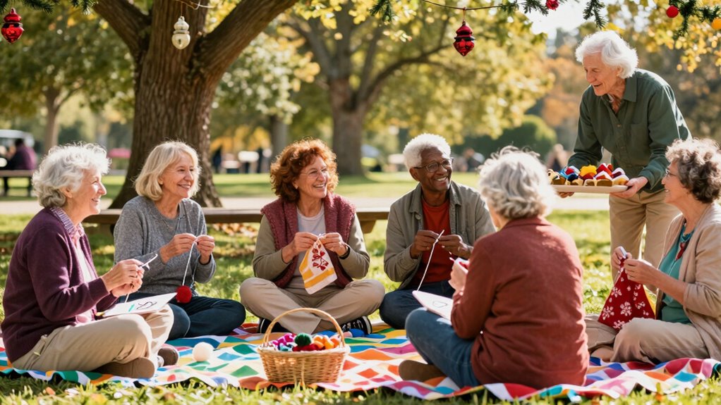 senior holiday activity planning