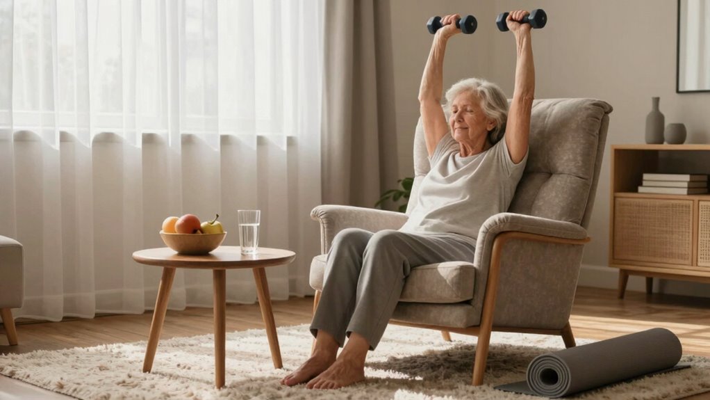 senior wellness routine at home