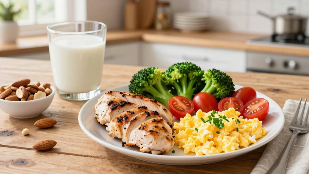 simple high protein senior meals