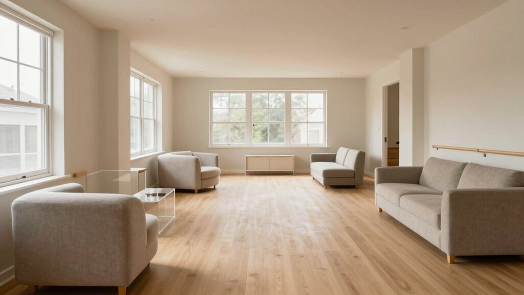 smart furniture and lighting placement