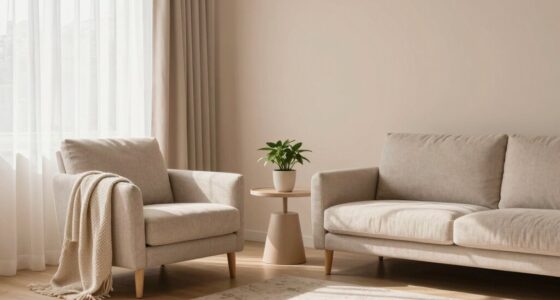 soothing design enhances comfort