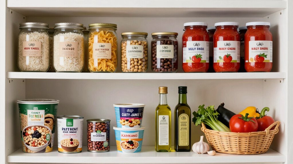 stockpile for quick nutritious meals