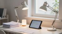 top caregiver workspace lighting