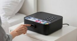 top locked pill dispensers
