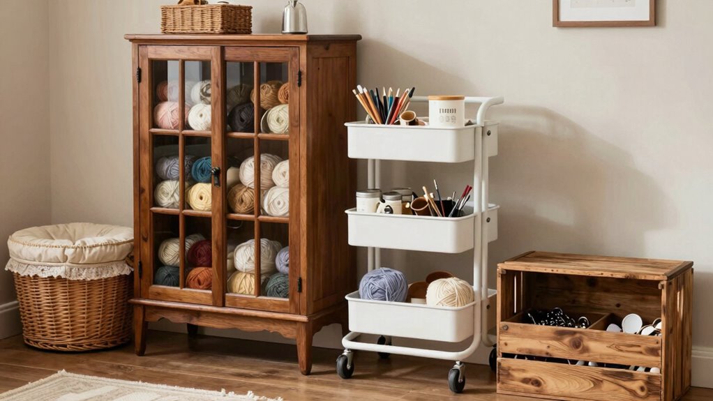 top senior craft storage furniture