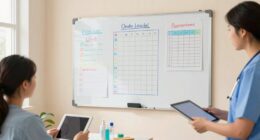 using whiteboards for coordination