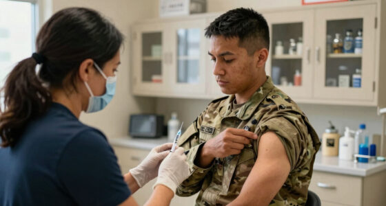 Military requiring flu vaccines for recruits as Air Force base deals with outbreak