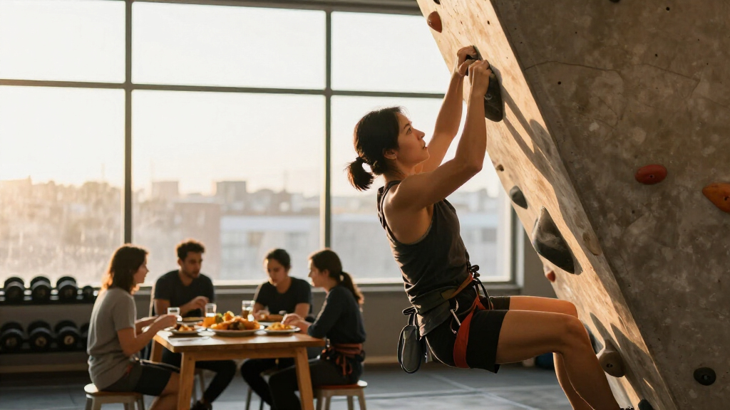 Can Rock Climbing, Weight Lifting And Shared Meals Keep People Sober?