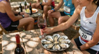 At This French Marathon, Runners Make Pit Stops For Wine And Oysters