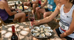 At This French Marathon, Runners Make Pit Stops For Wine And Oysters
